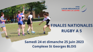 Finales Nationales de Rugby à 5 à Blois