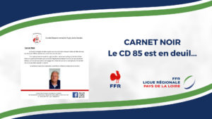 Le CD 85 est en deuil…